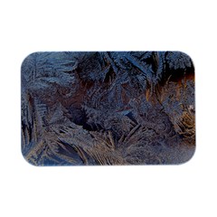 Window Pattern Winter Frost Open Lid Metal Box (silver)   by Paksenen