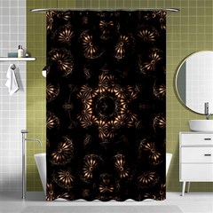 Bronze Age Mandala Shower Curtain 48  X 72  (small) 