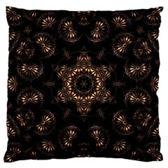 Bronze Age Mandala Large Cushion Case (one Side) by MRNStudios