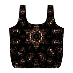 Bronze Age Mandala Full Print Recycle Bag (l)