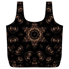 Bronze Age Mandala Full Print Recycle Bag (xl)