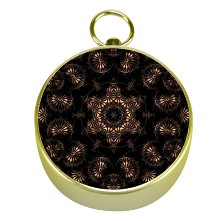 Bronze Age Mandala Gold Compasses