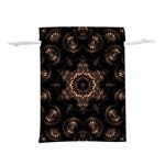 Bronze Age Mandala Lightweight Drawstring Pouch (L) Back