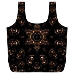 Bronze Age Mandala Full Print Recycle Bag (xxxl)