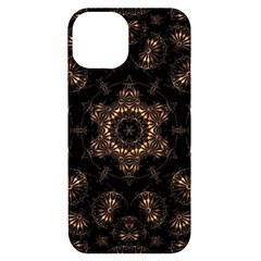 Bronze Age Mandala Iphone 14 Black Uv Print Pc Hardshell Case by MRNStudios