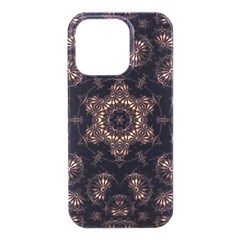 Bronze Age Mandala Iphone 16 Pro Max Black Uv Print Pc Hardshell Case by MRNStudios