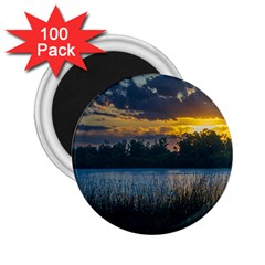 Peaceful Horizons Of Uruguay  2 25  Magnets (100 Pack) 