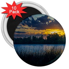 Peaceful Horizons Of Uruguay  3  Magnets (10 Pack) 