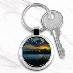 Peaceful Horizons Of Uruguay  Key Chain (round)