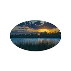 Peaceful Horizons Of Uruguay  Sticker (oval)