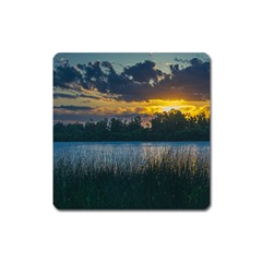 Peaceful Horizons Of Uruguay  Square Magnet