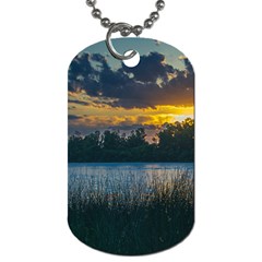 Peaceful Horizons Of Uruguay  Dog Tag (one Side) by dflcprintsclothing