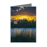 Peaceful Horizons of Uruguay  Mini Greeting Card Left