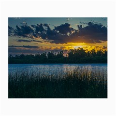 Peaceful Horizons Of Uruguay  Small Glasses Cloth