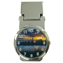 Peaceful Horizons Of Uruguay  Money Clip Watches