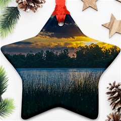 Peaceful Horizons Of Uruguay  Star Ornament (two Sides)