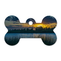 Peaceful Horizons Of Uruguay  Dog Tag Bone (two Sides) by dflcprintsclothing