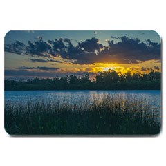 Peaceful Horizons Of Uruguay  Large Doormat