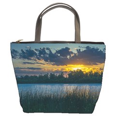 Peaceful Horizons Of Uruguay  Bucket Bag