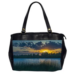 Peaceful Horizons Of Uruguay  Oversize Office Handbag (2 Sides)