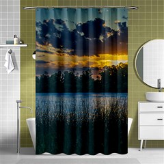 Peaceful Horizons Of Uruguay  Shower Curtain 48  X 72  (small) 