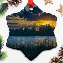 Peaceful Horizons Of Uruguay  Snowflake Ornament (two Sides)