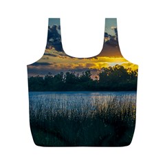 Peaceful Horizons Of Uruguay  Full Print Recycle Bag (m)