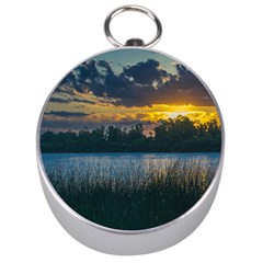 Peaceful Horizons Of Uruguay  Silver Compasses by dflcprintsclothing