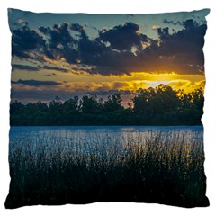 Peaceful Horizons Of Uruguay  Standard Premium Plush Fleece Cushion Case (one Side)