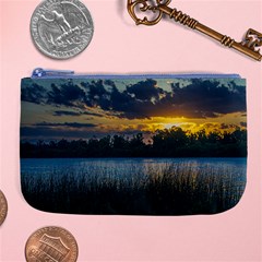 Peaceful Horizons Of Uruguay  Large Coin Purse