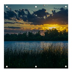 Peaceful Horizons Of Uruguay  Banner And Sign 4  X 4 