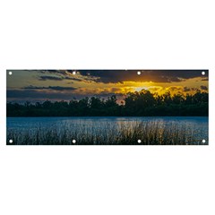 Peaceful Horizons Of Uruguay  Banner And Sign 8  X 3 