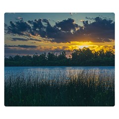 Peaceful Horizons Of Uruguay  Premium Plush Fleece Blanket (small)