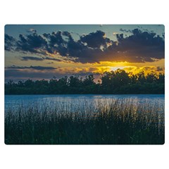 Peaceful Horizons Of Uruguay  Premium Plush Fleece Blanket (extra Small)