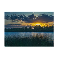 Peaceful Horizons Of Uruguay  Crystal Sticker (a4)