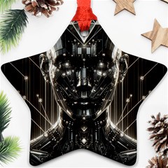 Robotics Robot Technology Future Ornament (star)