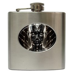 Robotics Robot Technology Future Hip Flask (6 Oz)