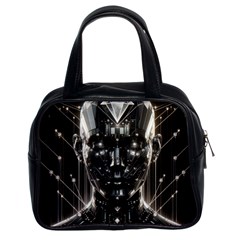 Robotics Robot Technology Future Classic Handbag (two Sides)