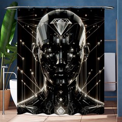 Robotics Robot Technology Future Shower Curtain 60  X 72  (medium) 