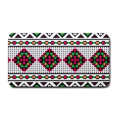 Ukrainian Folk Seamless Pattern Ethnic Ornament Border Element Traditional Medium Bar Mat