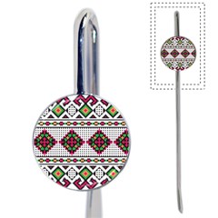 Ukrainian Folk Seamless Pattern Ethnic Ornament Border Element Traditional Book Mark