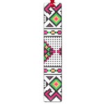 Ukrainian Folk Seamless Pattern Ethnic Ornament Border Element Traditional Large Book Marks Front