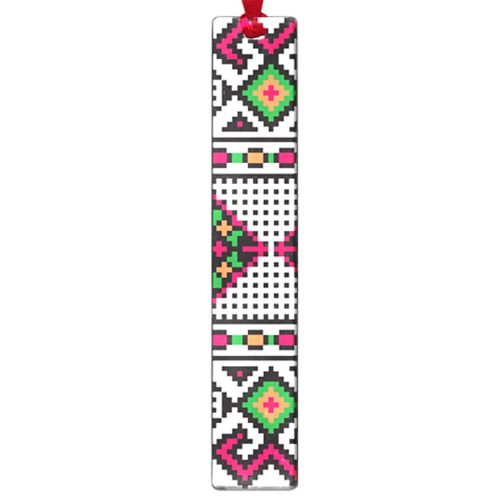 Ukrainian Folk Seamless Pattern Ethnic Ornament Border Element Traditional Large Book Marks