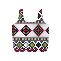 Ukrainian Folk Seamless Pattern Ethnic Ornament Border Element Traditional Full Print Recycle Bag (s)