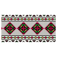 Ukrainian Folk Seamless Pattern Ethnic Ornament Border Element Traditional Banner And Sign 4  X 2 