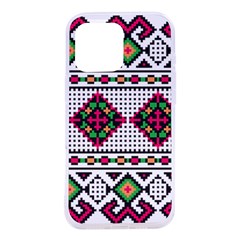 Ukrainian Folk Seamless Pattern Ethnic Ornament Border Element Traditional Iphone 16 Pro Max Tpu Uv Print Case