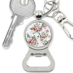 Floral Elements Peony Chinese Rose Bottle Opener Key Chain by Grandong