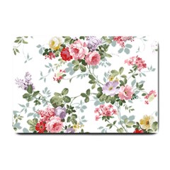 Floral Elements Peony Chinese Rose Small Doormat by Grandong