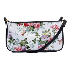 Floral Elements Peony Chinese Rose Shoulder Clutch Bag by Grandong