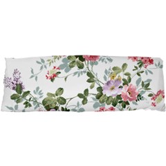 Floral Elements Peony Chinese Rose 25 x71  Body Pillow Case Dakimakura (two Sides) by Grandong